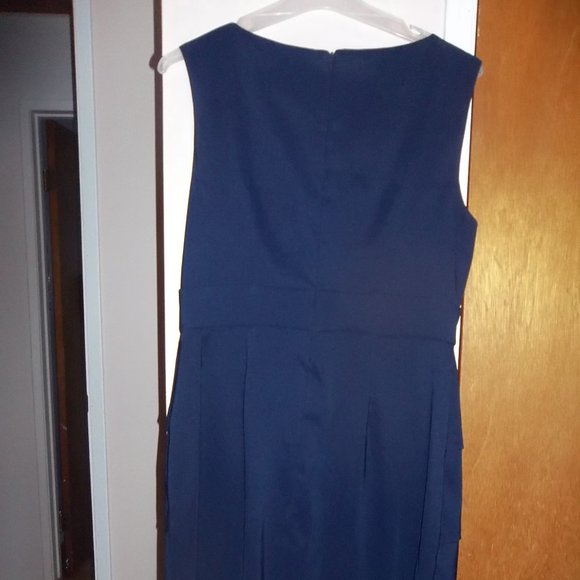 Connected Apparel Navy Blue dress - Picture 5 of 5